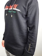 Sweat Hooddie hochstift skyblack + Special mit einem Weihnachtsbier/Sporty-Shirt