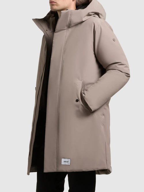 Jacke Parka fogg greige