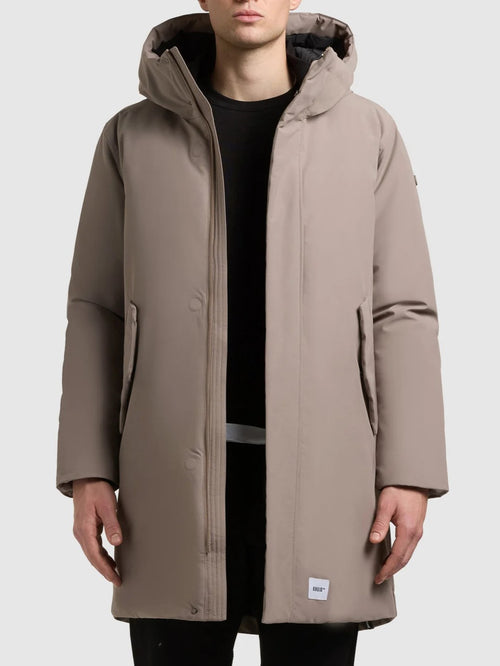 Jacke Parka fogg greige