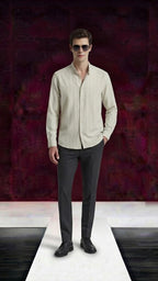 „Seoul“ Regular Fit Striped Cotton Shirt