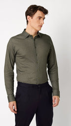 Style »Casual Kent« mossgreen corduroy