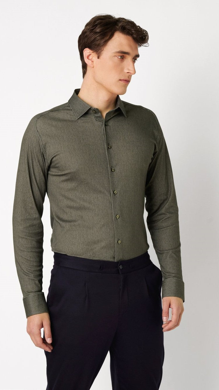 Style »Casual Kent« mossgreen corduroy