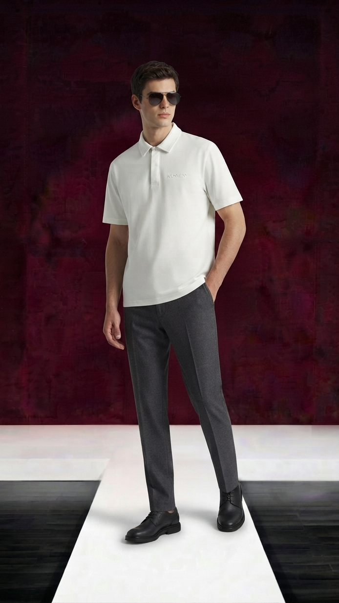 Poloshirt im Slim Fit aus Baumwolle mit Logo