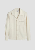 Hemd Regular Fit „Dublin“ aus elastischem Baumwoll-Twill mit Tasche
