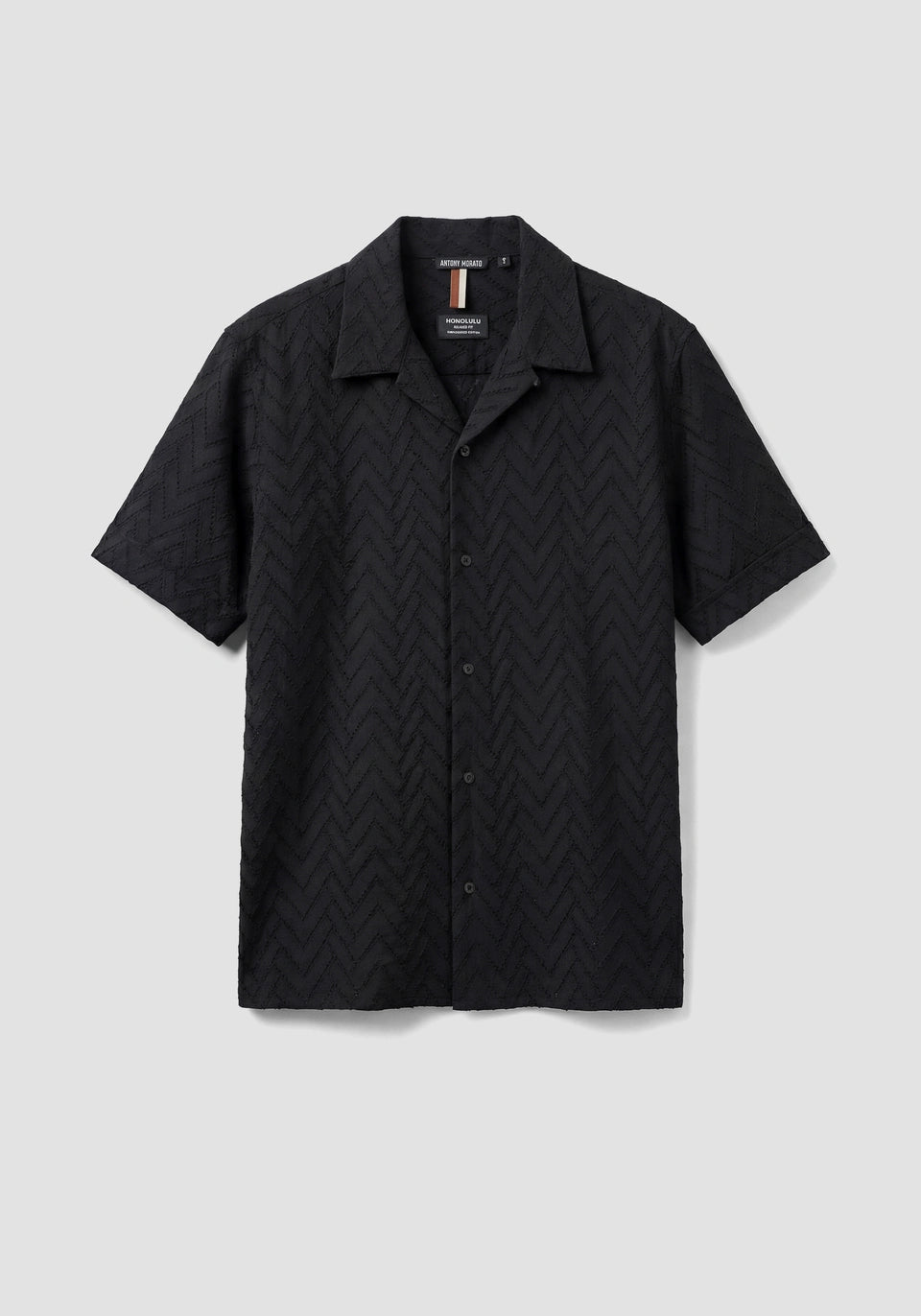HEMD RELAXED FIT „HONULULU“ AUS BESTICKTEM BAUMWOLLPOPELINE