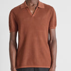 kurzärmlige Poloshirt Regular Fit aus weichem Baumwoll-Mischgewebe
