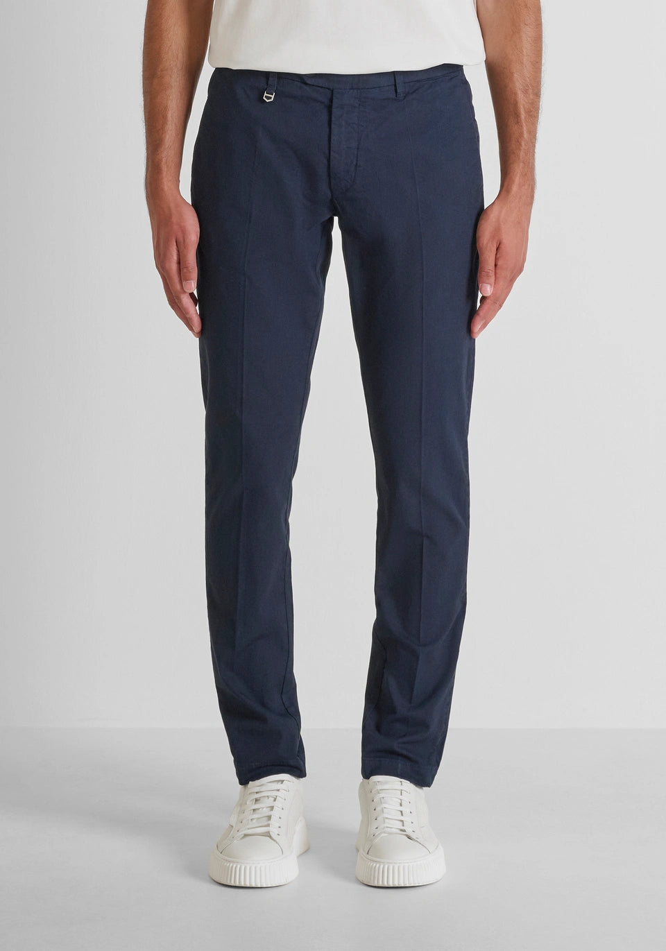 Hose Skinny Fit „Bryan“ mit Mikromuster