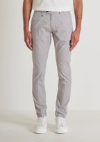 Hose Skinny Fit „Bryan“ mit Mikromuster