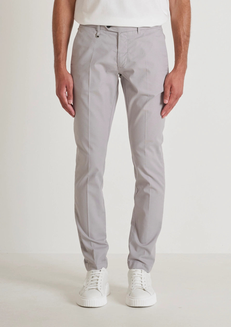 Hose Skinny Fit „Bryan“ mit Mikromuster