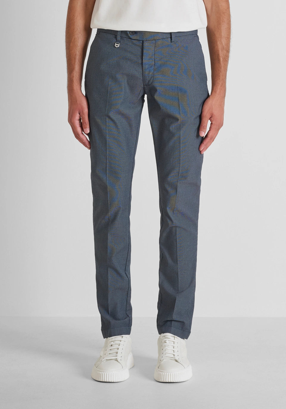 Hose Skinny Fit „Bryan“ mit Mikromuster
