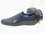 Ellason slipper leder schuhe Elia Blau