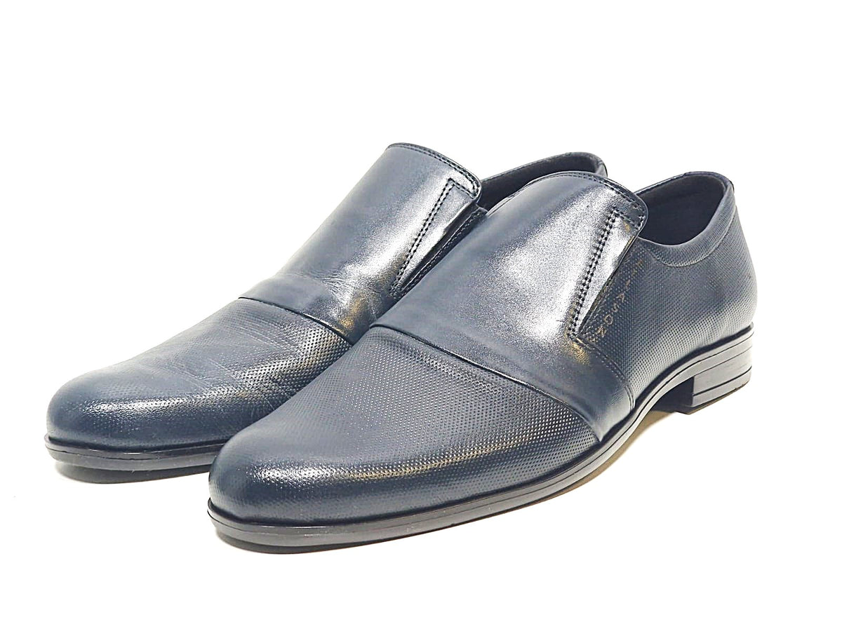 Ellason slipper leder schuhe Elia Blau