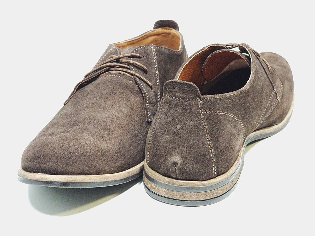 Ellason slipper velour leder schuhe Tomasso Braun