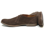 Ellason slipper velour leder schuhe Tomasso Braun