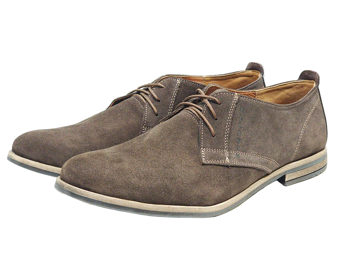 Ellason slipper velour leder schuhe Tomasso Braun