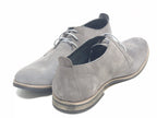 Ellason slipper velour leder schuhe salvo grau