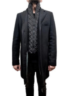 Mantel wolle coletto schwarz