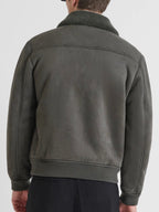 Jacke Blouson Bomber dark army