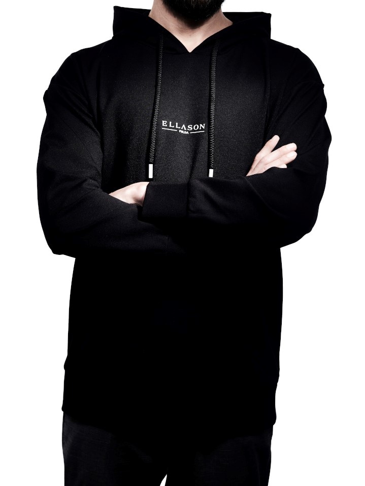 Sweat Hoodie overtech schwarz