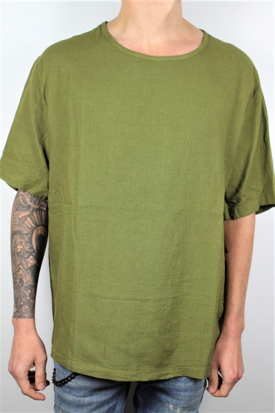 Shirt T-Shirt oversize olive