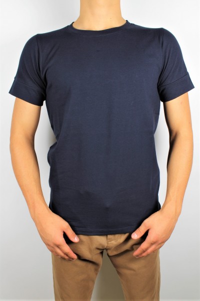 Shirt T-Shirt stretch blue