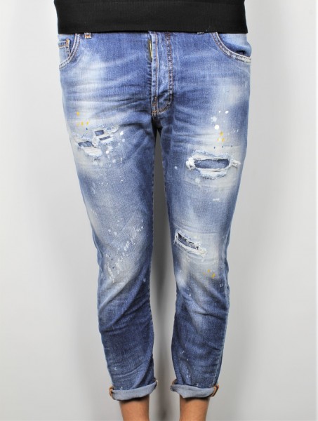 Jeans Tapered paint guillo