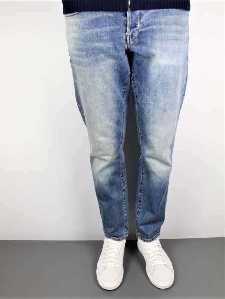 Jeans Straight vintage azureblau
